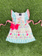 Bowtism Easter Victoria Spring Dress with Matching Bow - Bowtism
