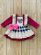 Bowtism Heart Lace Dress with Matching Bow - Bowtism