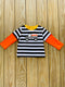 Bowtism Boys Pumpkin Stripe Boys Shirt - Bowtism