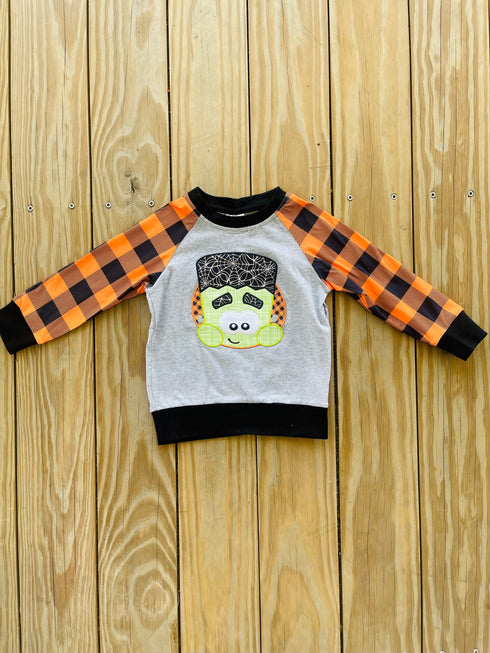 Bowtism Boys Monster Mash Sweater Shirt - Bowtism