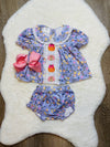 Bowtism Baby Laura Grace Set with Matching Bow