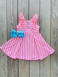 Bowtism Nora Dress with Matching Bow