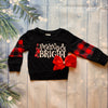 Bowtism Merry & Bright Stretch Sweater