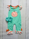 Bowtism Peachy Life Romper