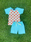 Bowtism Boys Bomb Pop Shorts Set