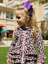 Bowtism Cheetah Girl Jacket with Matching Bow