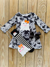Bowtism Ghost Diva Dress Set with purse, socks & matching Bow