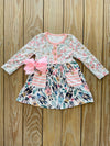 Bowtism Sweetheart Nutcracker Dress with Matching Bow