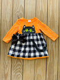 Bowtism Rerri Cat Dress with Matching Bow