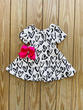 Bowtism In Love Twirl Dress with Matching Bow