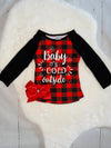 Bowtism Baby It’s Cold Outside Shirt with Matching Bow